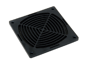 Grilaj+filtru 120x120mm pt. un ventilator