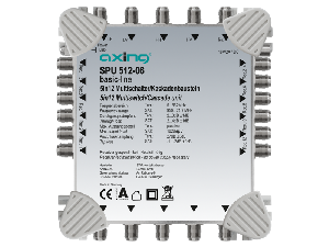 Multiswitch/cascad. 5 in 12, SPU 512-06