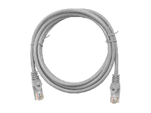 Patchcablu Cat.5 ecranat RJ45 gri 0,5m