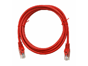 Patchcablu Cat.5 neecranat RJ45 1m rosu