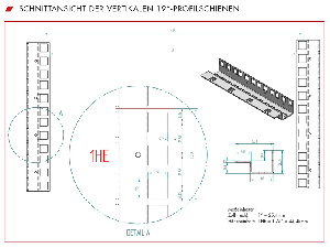 Profil montant vertical 19\