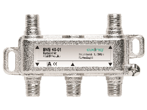 Splitter BK 1xF-Mama-4xF-Mama,Multimedia,5-1006MHz,BVE40-01