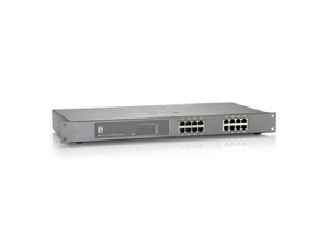 Switch 16xRJ45 10/100/1000 (PoE+), 19\