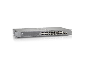 Switch 24xRJ45 10/100 + 2xSFP/RJ45 1000, 19\