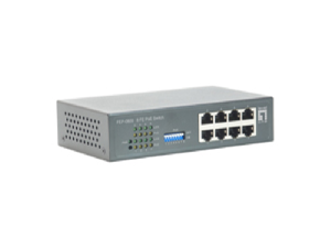 Switch 8xRJ45 10/100 (PoE), Desktop, Sursa externa, 120W