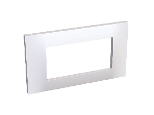 Altira - cover frame - 2 inserts 1 gang horizontal - white