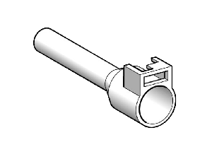 Pini Simpli Pentru Cablare- Mediu - 4 Mm² - Portocaliu