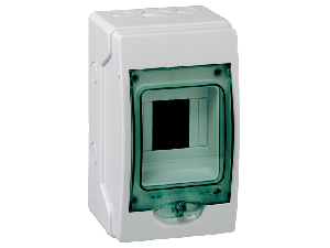 Mini-Carcasa Aparenta Kaedra - Ip 65 - 1 X 4 Module - Usa Transparenta