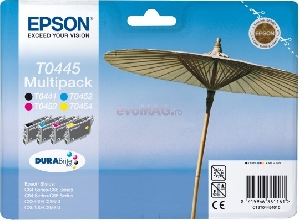 Epson - Pachet de 4 cartuse T0445