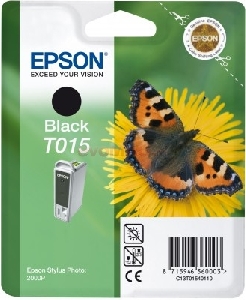 Epson - Cartus T015 Negru