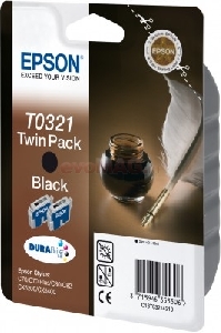 Epson - Pachet dublu T0321 Negru