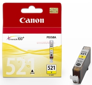 Canon - Cartus cerneala CLI-521Y (Galben)