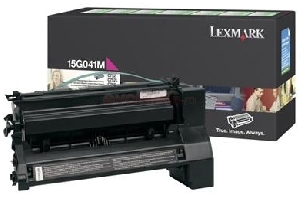 Lexmark - Toner 15G041M Magenta