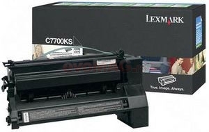 Lexmark - Toner C7700KS (Negru - program return)