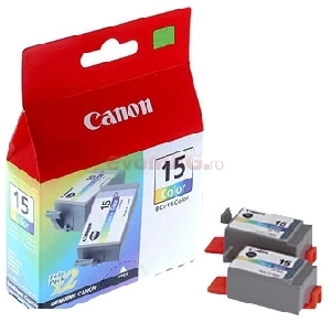 Canon - Cartus cerneala BCI-15C (Color - pachet dublu)