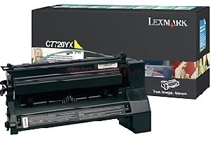 Lexmark - Toner Yellow C7720YX Return Program