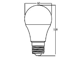 Sursa de iluminat, bec A60 DIMMABLE 10W E27 ADVANCE 3000K