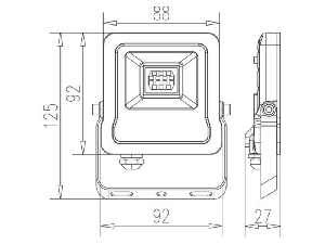 Proiector SL 10W SMD 3000K