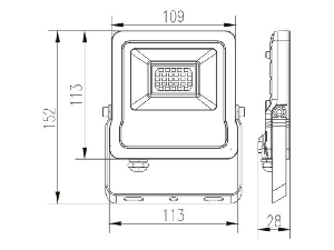 Proiector SL 20W SMD 6500K