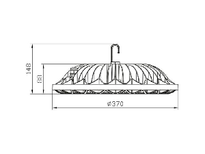 Corp de iluminat HIGHBAY SC 200W 6000K