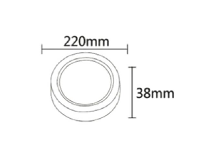 SMD-SRD 18W PANEL 4200K