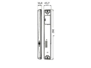 Lanterna reincarcabila BM60 4W SMD 6500K