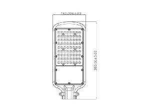 Lampa stradala cu LED 30W SMD 6000K