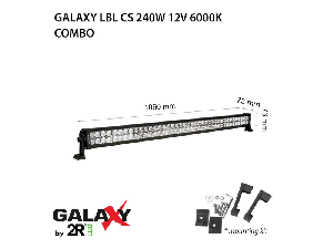 Proiector bara LED GALAXY LBL CS 240W 12/24V 6000K