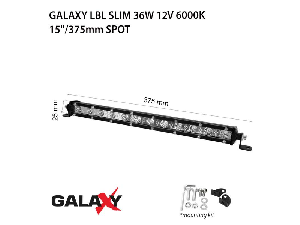 Proiector bara LED GALAXY LBL SLIM 36W 12/24V 6000K