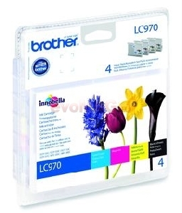 Brother - Cartus cerneala LC970 (Negru / Color)