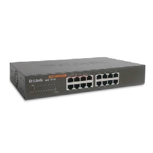 DLINK - 16x1000BaseT Gigabit Desktop Unmanaged Switch