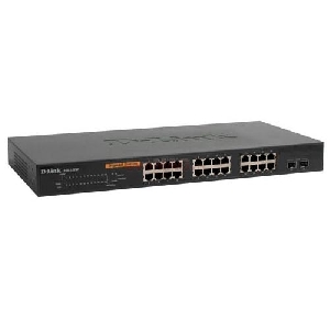 DLINK - 24x1000BaseT Gigabit Smart Switch