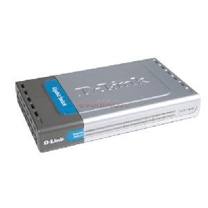 DLINK - 5x1000BaseT Gigabit Desktop Unmanaged Switch