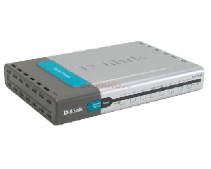 DLINK - 8x1000BaseT Gigabit Desktop Unmanaged Switch