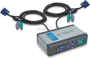 DLINK - KVM 2-Port Switch