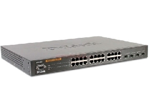 DLINK - Switch 24Port 10/100/1000T/4 