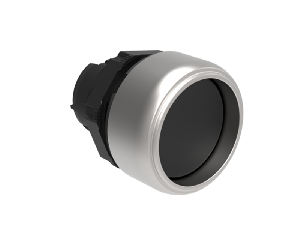 Push buton , diametru Ø22MM PLATINUM SERIES, SHROUDED, BLACK