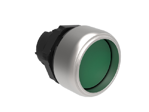 Push buton , diametru Ø22MM PLATINUM SERIES, SHROUDED, GREEN