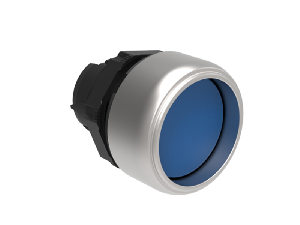 Push buton , diametru Ø22MM PLATINUM SERIES, SHROUDED, BLUE