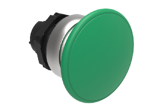 Buton ciuperca Ø22MM PLATINUM SERIES, diametru, Ø40MM. GREEN