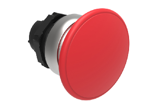 Buton ciuperca Ø22MM PLATINUM SERIES, diametru, Ø40MM. RED