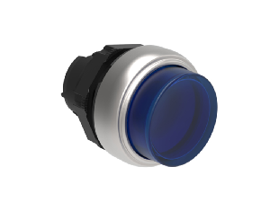 Buton luminos, diametru Ø22MM PLATINUM SERIES, EXTENDED, BLUE