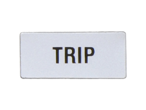 Eticheta cu text pentru LPX AU100 LEGEND HOLDER, TRIP