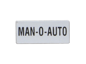 Eticheta cu text pentru LPX AU100 LEGEND HOLDER, FOR SELECTOR SWITCHES, MAN-O-AUTO