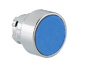 Push buton , diametru, Ø22MM 8LM METAL SERIES, FLUSH, BLUE