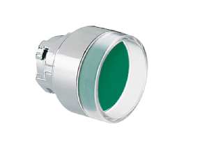 Push buton , diametru, Ø22MM 8LM METAL SERIES, SHROUDED, GREEN