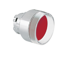 Push buton , diametru, Ø22MM 8LM METAL SERIES, SHROUDED, RED