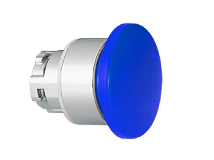 Cap buton ciuperca , Ø22MM 8LM METAL SERIES, diametru, Ø40MM. BLUE