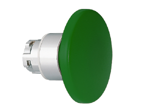 Cap buton ciuperca , Ø22MM 8LM METAL SERIES, diametru, Ø60MM. GREEN