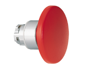 Cap buton ciuperca , Ø22MM 8LM METAL SERIES, diametru, Ø60MM. RED